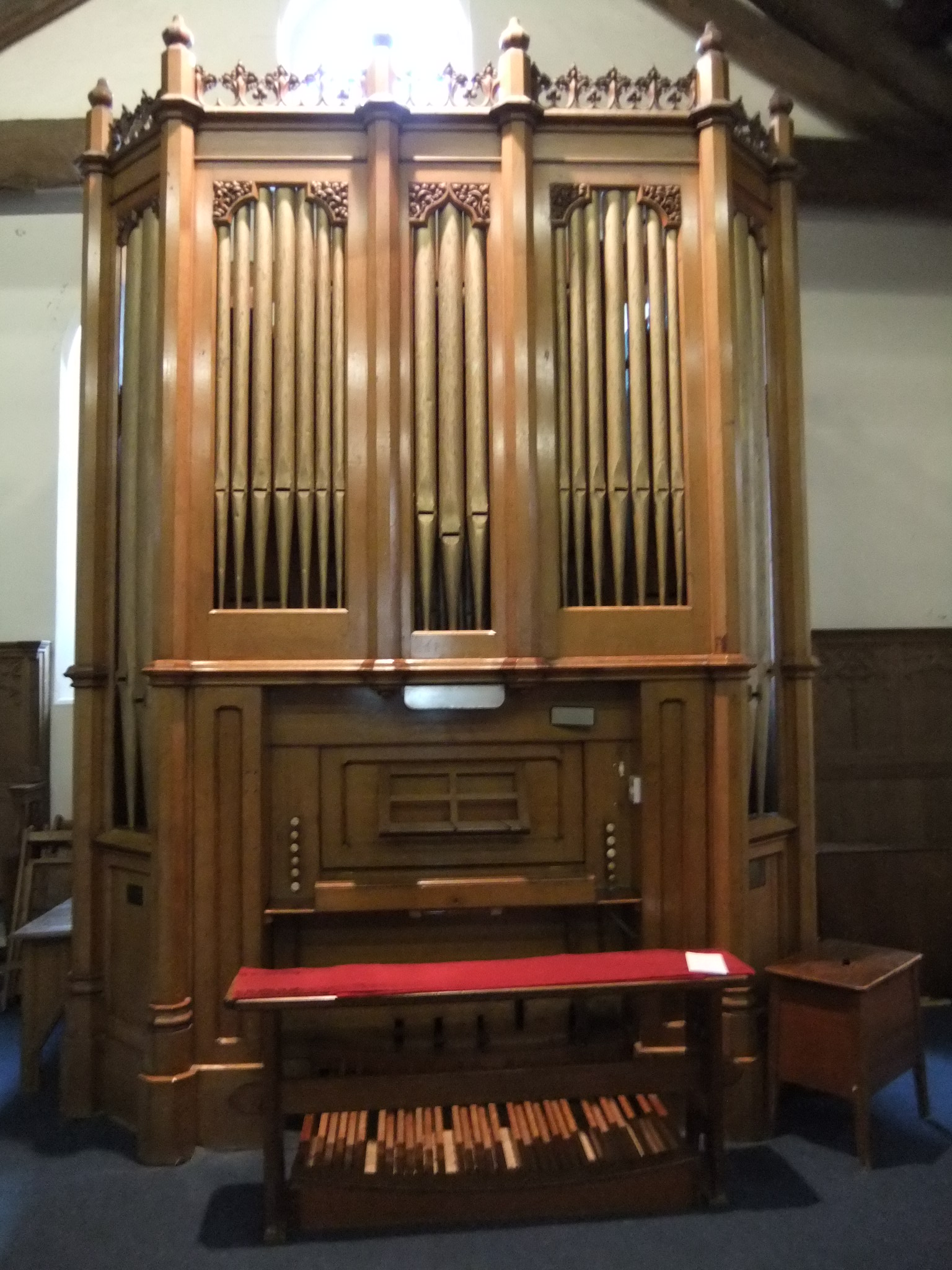 J. W. Walker & Sons organ available for rehousing