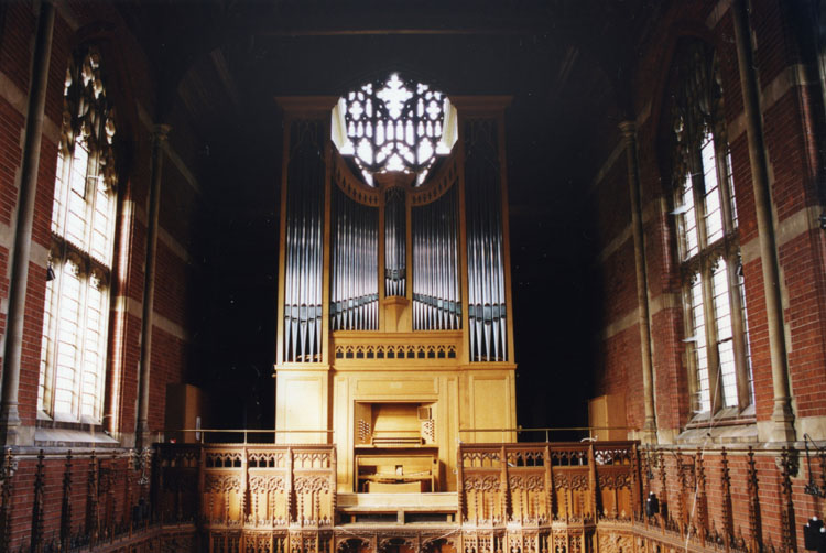 William Johnson / Peter Collins 1993 organ available for rehousing
