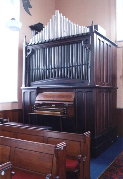 Organ after restoration & installation in Dublin