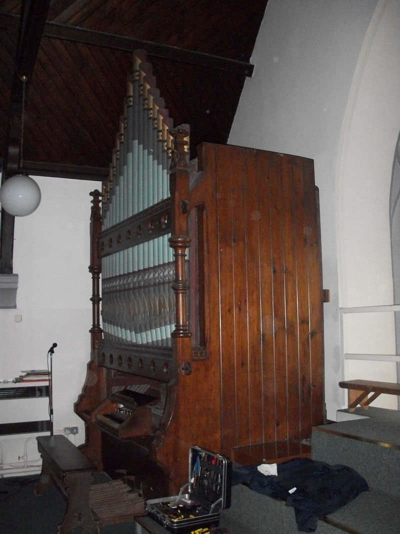 Bevington organ available for rehousing