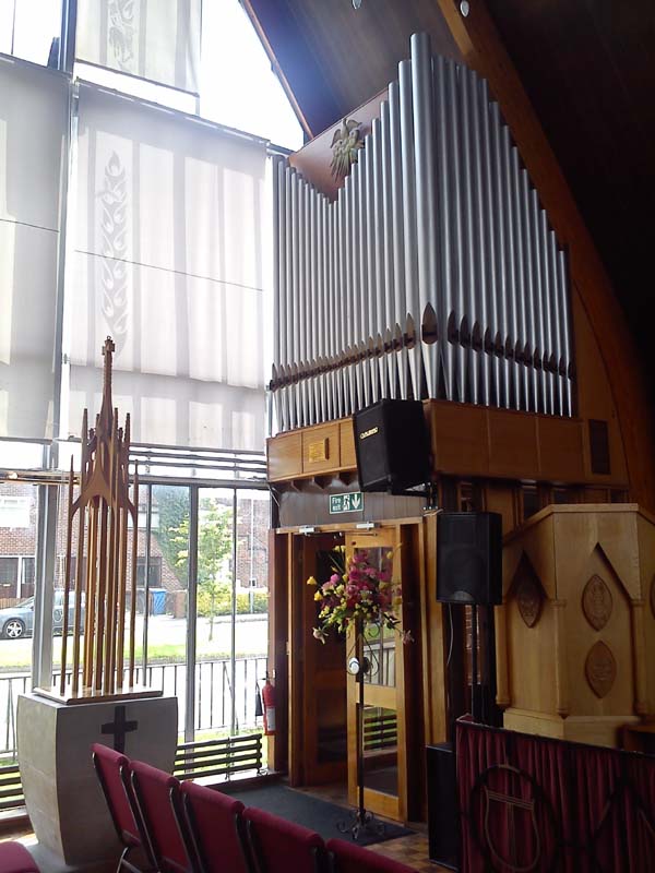 Irish Organ Co. organ available for rehousing