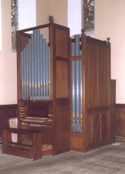 Organ in Delvin RC Co.Westmeath before restoration & relocation