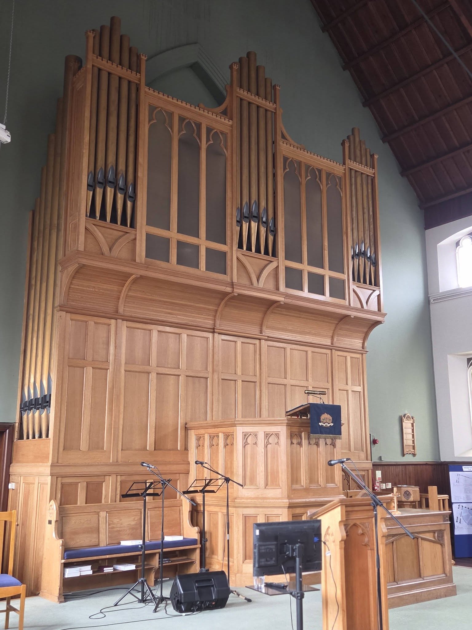 Conacher 1958 - two manual and pedal organ
